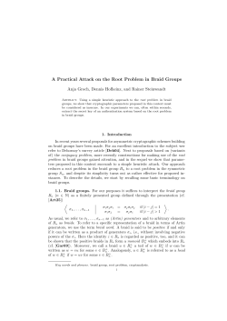 A Practical Attack on the Root Problem in Braid Groups