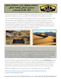 Death Valley Desert Carav