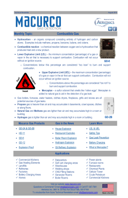 Combustible Gas