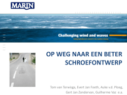 Naar een beter schroefontwerp