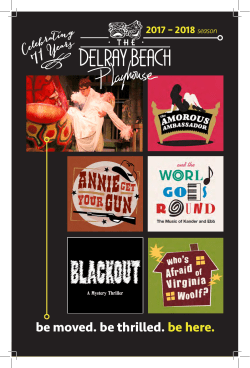 2018 - Delray Beach Playhouse