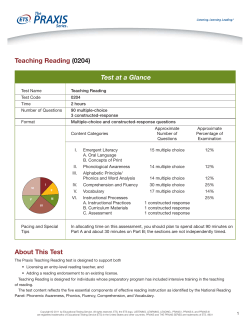 The School of Teacher Education and Leadership