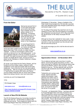 Issue 2 - 4th Quarter 2012