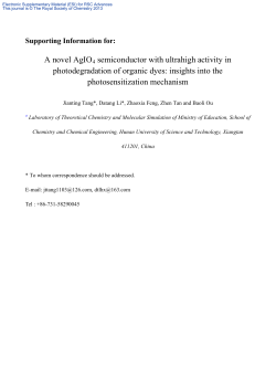 Supporting Information - Royal Society of Chemistry