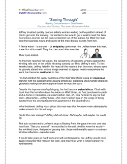 Seeing Through - English for Everyone