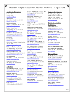 follow this link - the Houston Heights Association