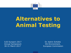 Alternatives to Animal Testing