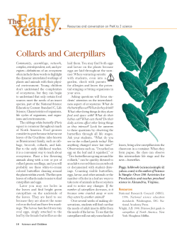 Collards and Caterpillars - National Science Teachers Association