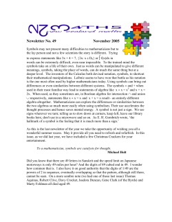 Newsletter No 49