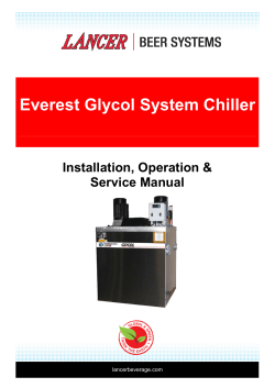 Everest Glycol System Chiller