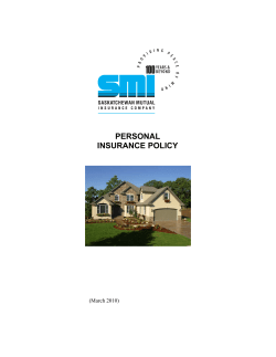 personal insurance policy