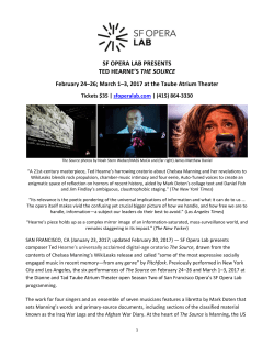 SF Opera Lab The Source