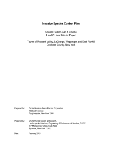 Invasive Species Control Plan
