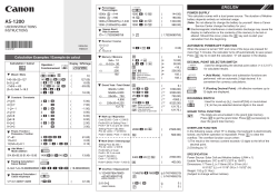 AS-1200 - Canon Electronic Business Machines