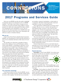 2017 Programs and Services Guide