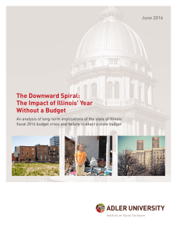 The Downward Spiral: The Impact of Illinois` Year