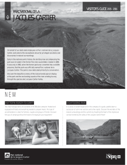 jacques-cartier - Bibliothèque de l`Assemblée nationale du Québec