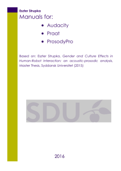 manipulate speech signals