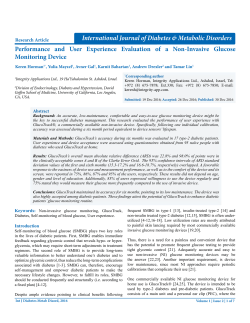 Performance and User Experience Evaluation of a Non