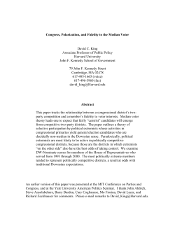 Causes and Consequences of Political Polarization in the United
