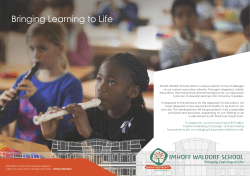 here - Imhoff Waldorf School