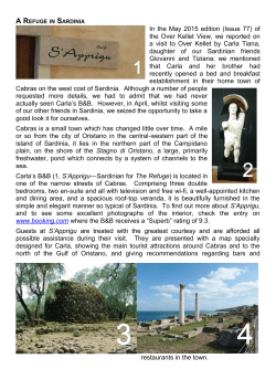 a refuge in sardinia