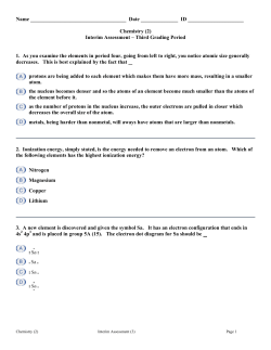 Chemistry (2)