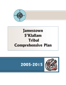 Comprehensive Plan - Jamestown S`Klallam Tribe