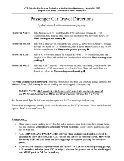 Parking Services - New York State Catholic Conference