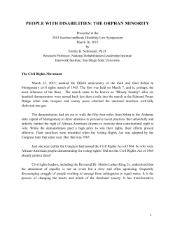 the orphan minority - Interwork Institute