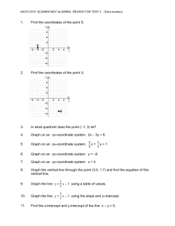 extra practice problems handout