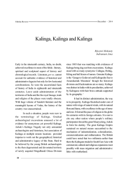 Kalinga, Kalinga and Kalinga