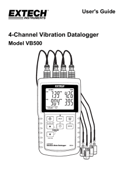 4-Channel Vibration Datalogger