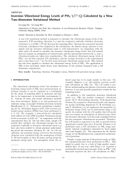 Inversion Vibrational Energy Levels of PH3 &tilde; X2A ) Calculated by a