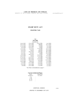 Stamp Duty - Companies Registry Online