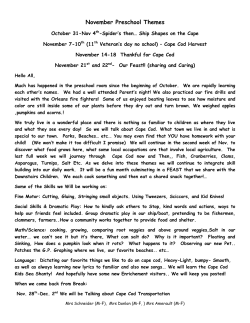 November Preschool Themes - The Learning Garden Preschool