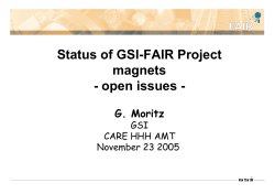 open issues - CERN Indico