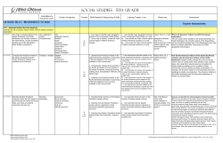 Social Studies - 5th Grade - West Ottawa Public Schools