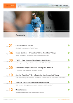 Smash Factor (Focus articles)