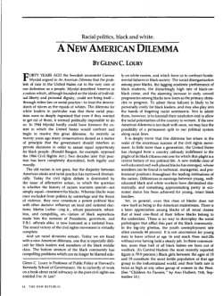 a new american dilemma