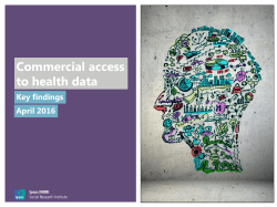 presentation on the key findings [PDF 658KB]