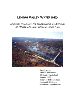 LEHIGH VALLEY WATERSHED