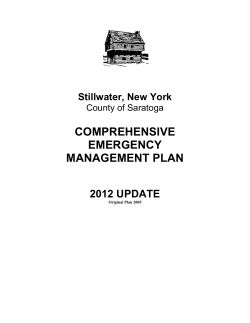 Emergency Management Plan