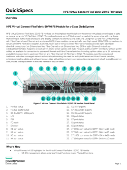 HPE Virtual Connect FlexFabric