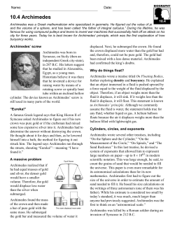 10.4 Archimedes