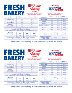 Fresh Bakery PDF Format