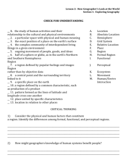 Lesson 2 - Section 1 - Assessment