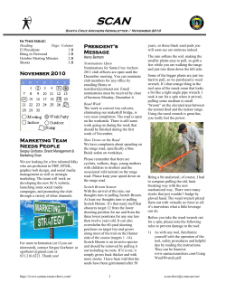 Nov - Santa Cruz Archers