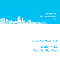 Section 4.5.2 Transfer Plot Ratio