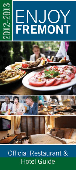 Restaurant - City of Fremont